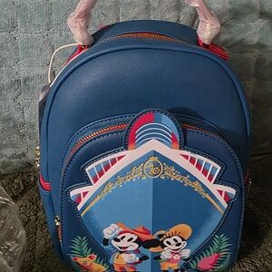 Loungefly Blue Disney Backpack